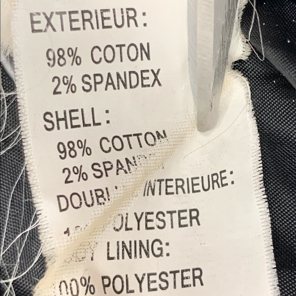 Armor Jeans Trench Coat Womens XS Lined Button Up Long Rain Top Coat - Picture 12 of 12